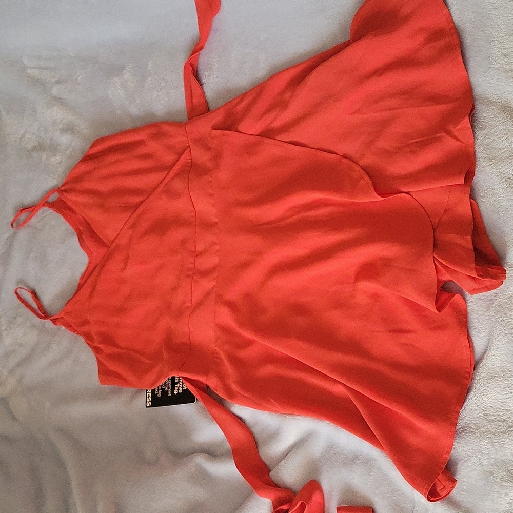 Express Orange skort romper